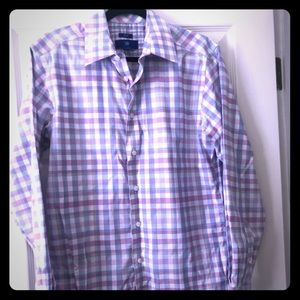 Men’s Egara Slim Fit Long sleeve dress shirt